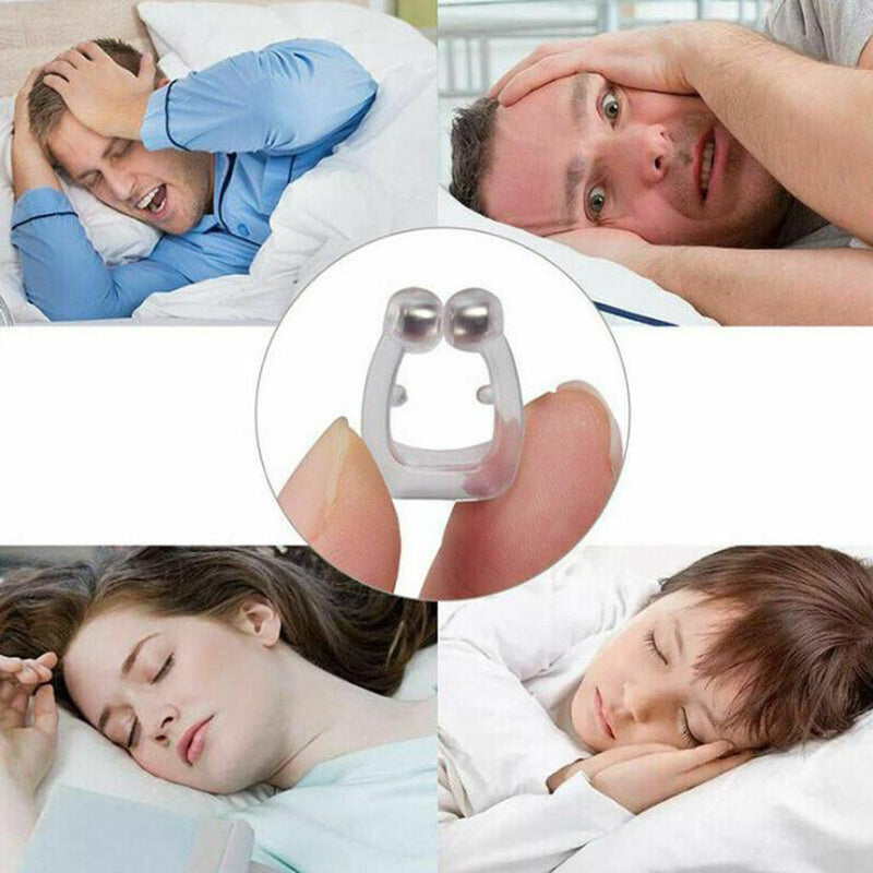 Mini Magnetic Anti-snoring Silicone Nose Clip Mini Magnetic Anti-snoring Silicone Nose Clip